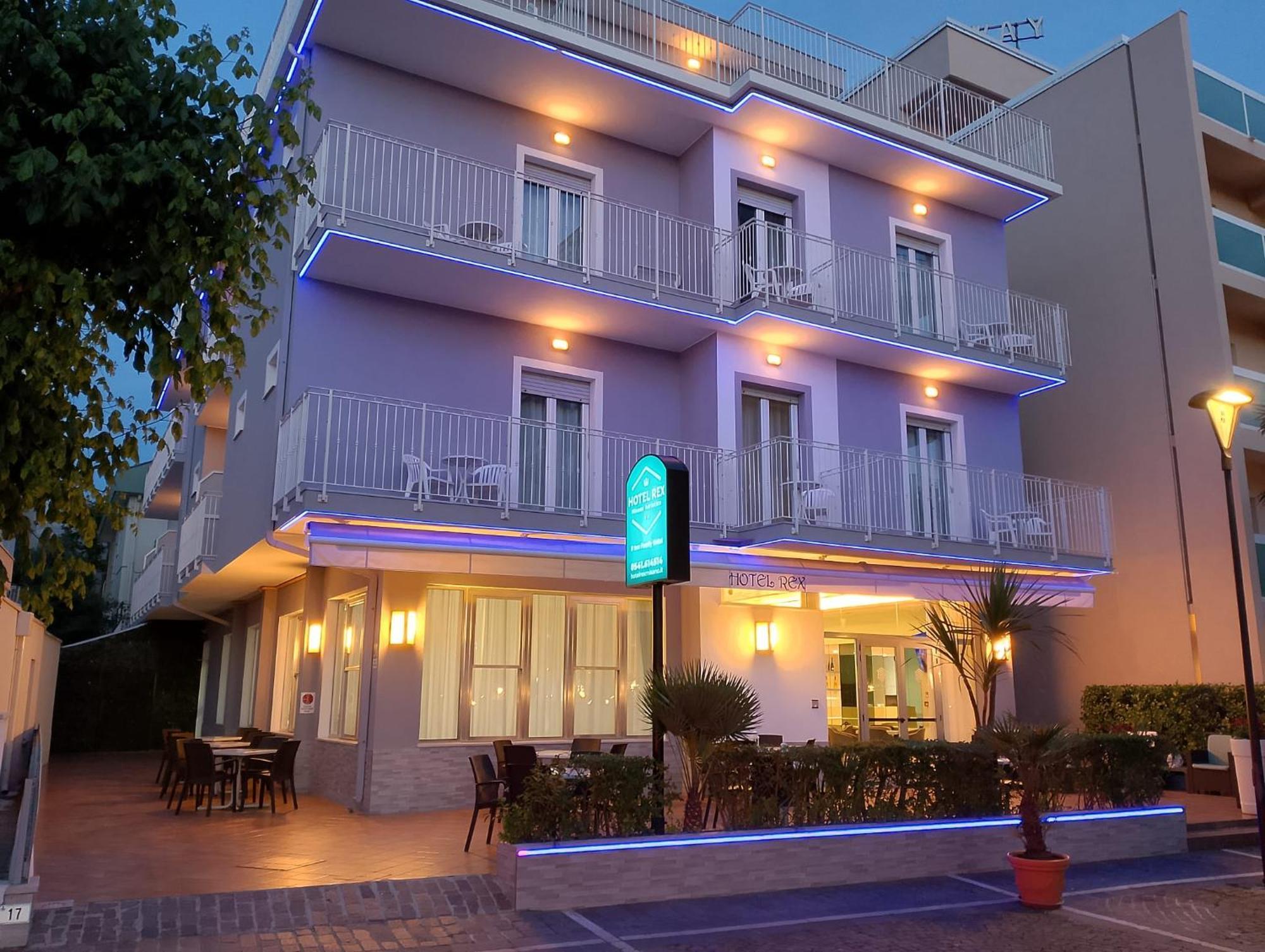 Hotel Rex มิซาโน อาดรีอาติโก ภายนอก รูปภาพ
